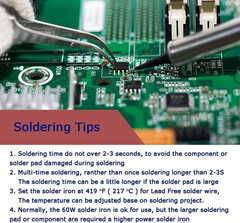 1.5Mm Electronic Solder Wire Lead Free Rosin Flux Core Diameter 0.06In Large Siz