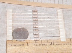 10 NEW SEI CD1/4Z ZERO 0 OHM JUMPER 1/4 W .25 W WATT SIZE RESISTOR FREE SHIP USA