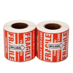 8 Rolls 500/Roll 2 x 3 Fragile Stickers Handle with Care Shipping Mailing Labels