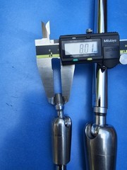 Fisso Articulated Arm 2.600 3600-90 900MM w/16mmx850mm Stem Attached