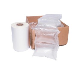 Air Cushion Pillow Bag Film For Air Pillow Inflator Machine Roll, 5cm Core 20µm