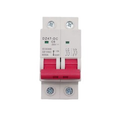 NEW Solar DC Mini Circuit Breaker 2P MCB 6-125A PV Isolator Disconnect Switch