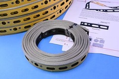 10′ Holland Shielding Systems EMI/RFI EMC-IP Gasket Knitted Mesh w Neoprene Foam