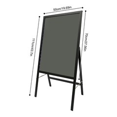 LED Message Writing Board,50*70cm Illuminated Erasable Menu Board Sign 7 colors