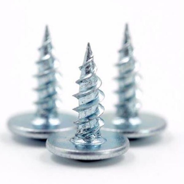 100 Qty #8 x 1/2″ Zinc Plated Phillips Modified Truss Head Wood Screws sharp pnt