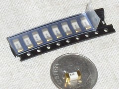 10 LITTELFUSE NANO2 451 GOLD 0451003.NRL 3A 3 A AMP 125V AC DC SMT SMD CHIP FUSE