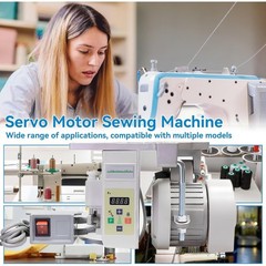 Sewing Machine Motor, Sewing Machine Servo Motor, AC110V 750W 1HP, 200-6000 RPM