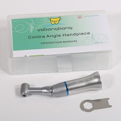 10 Pcs NSK Style Dental Slow Low Speed Contra Angle Handpiece Push Button E-type