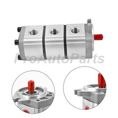 3-Section Hydraulic Pump PGP510888G3LP For AGT Skid Steer Loaders Gear Pump