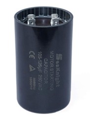 105-126 MFD (uF) Motor Start Capacitor Compatible for Franklin Control Box 28230