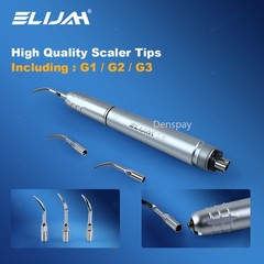 Dental Ultrasonic Air Scaler Handpiece With 3 Tips Teeth Cleaning 2Holes/4 Holes