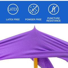 20/50/100PCS Purple Nitrile Disposable Gloves 5Mil Thick Industrial Cleaning Glo