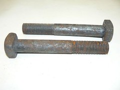 7/8″-9 x 6 1/4″ Square Head Machine Bolts-Grade-5 – Plain Finish – Lot of 5 Pcs.