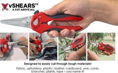 VT-3985 – vSHEARS 8″ Multi-Purpose Shears w/ Wire Cutting Notch by Vampire Tools