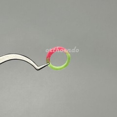 1Pack=100pc Dental Orthodontic Rubber Bands Elastics Latex Braces Force 16 Sizes