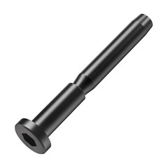 Black T316 Stainless Steel Swage Invisible Receiver End Fitting 3/16″ Cable rail