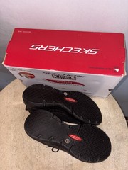 Skechers Work Arch Fit SR Slip Resistant Black Lace-Up Shoes Women’s 8.5 M