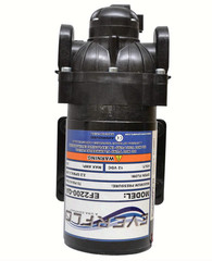 EF2200-QA-BOX 2.2GPM 12V Diaphragm Pump-Quick Attach Port, Black