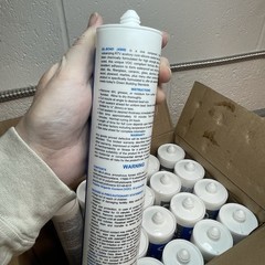 PACK OF 6 RTV 4500 Silicone Sealant Adhesive White 10.3oz – Sil-bond