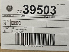 PACK OF 4 GE 100R30/CL 39503 12V POOL SPA INCANDESCENT FLOODLIGHT BULB FREE SHIP