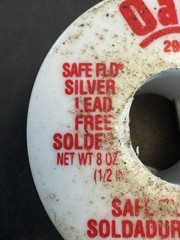 OATEY Safe Flo 8-oz Roll Lead-Free Silver Solder Wire 29024