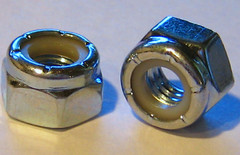 3/8″ 10-24 Nylon Insert Hex Lock Nuts Grade 2 Zinc Plated Steel Qty 1000 locking