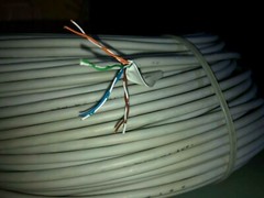 NEW EATON EZ-NT-CAB 100m / 328′ Feet 4 Twisted Pair 26AWG Cat 5e Network Cable