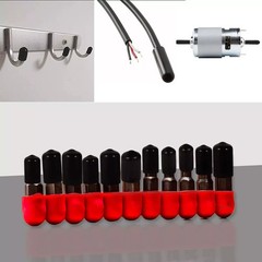 Rubber End Caps 60pcs Flexible Screw Thread Protector Caps Bolt Cover