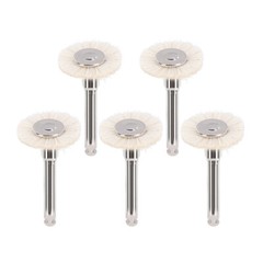 AZDENT Dental Polishing Brushes Wheel RA Goat Hair/Felt/Cotton/FX Contra Angle