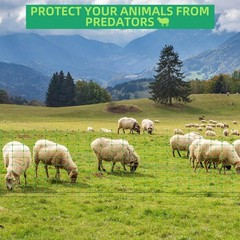 Durable Electric Fence Netting 42.5″H x 164’L Livestock Fencing for Hogs Goats