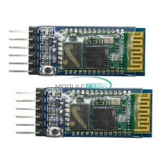 2PCS HC-05 6 Pin Wireless Bluetooth RF Transceiver Module Series 3.3v