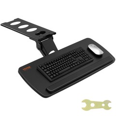 VEVOR Keyboard Tray Under Desk Ergonomic Pull out Keyboard/Mouse Tray 25×9.8 in