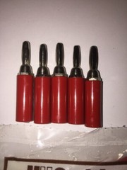 HH SMITH NO. 297-102 Red Pugs Brand New Pack Of 5