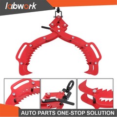 Labwork 32 inch Heavy-Duty Steel Log Grapple Hook 4 Claws With Anti-Slip Handle