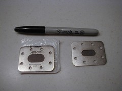 M/A-COM WR-90 (8-12.4GHz) X Band Waveguide Window for EW-90 flange NOS