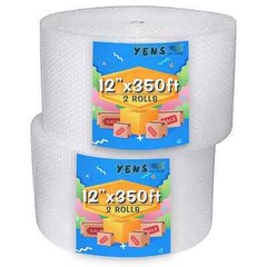 3/16″ Small Bubble Cushioning Wrap Padding Roll 700’x 12″ Wide Perf 12″ 700FT