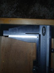 MHC 40″ 1000mm Heavy Duty Master Vernier Caliper Hardened Stainless Wood Case