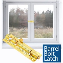 Zorfeter 3 Inch Barrel Bolt Latch, Stainless Steel Slide Door Latch Lock with…