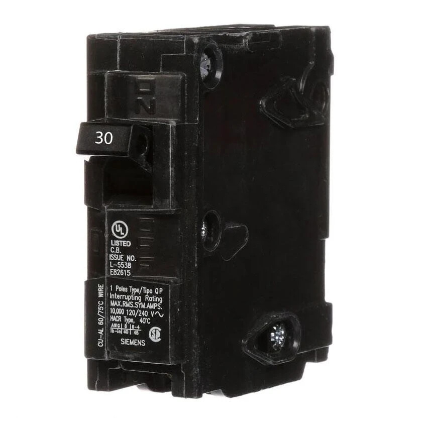 Siemens Q130 30A 120/240V 1 Pole Circuit Breaker