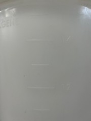 THERMO NALGENE 56.8L (15 GAL) Cylindrical Polypropylene Tank W/ Cover 11200-0015