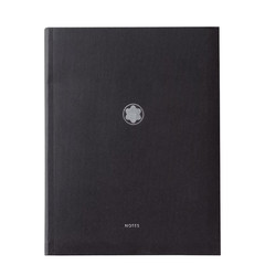 Montblanc Notebook Medium, Black – Lined 9596