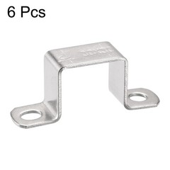 6pack U Shaped Connector Bracket 28 x 32mm 304 Stainless Steel
