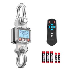 Uimoso Digital Crane Scale 6600 lbs/3000 kg Industrial Heavy-Duty Hanging Scale