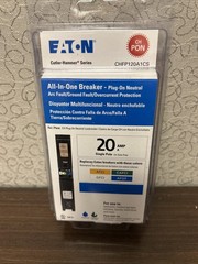 Eaton CHFP120A1CS 20A AFCI/GFCI Plug-On Neutral Breaker CH 1-Pole New