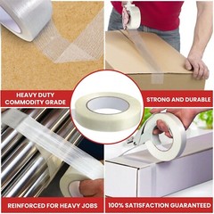 Filament Reinforced Strapping Fiberglass Tape 3.9 mil – 3/4 in. x 60 yds. 10Pack