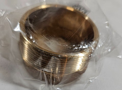 Lot of 5 Everbilt 2″ Bronze DWV Male Adapter Copper Cup x MIP C804