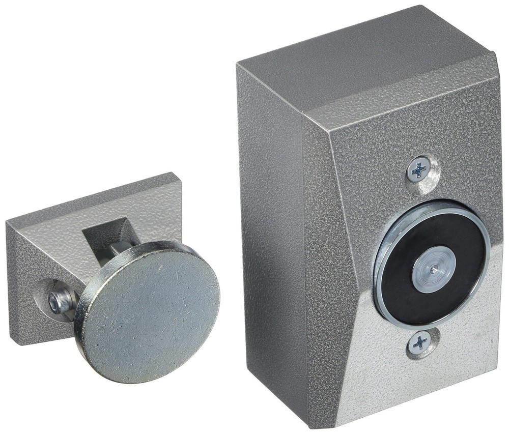Edwards Signaling Door Holder, Electromagnetic, Wall Mount, Powder Silver