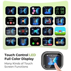 AI Translation Earbuds: Real-Time Language Translator, 140 Languages, LCD Screen