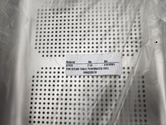 Lot 5 Vollrath 90053 Model-“Super Pan 3″-Full Size x 6” D Perforated Food Pans