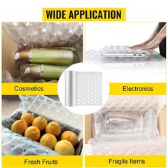 984′ x16″ Air Cushion Machine Film Small Bubble Pillow Packaging Padding Roll